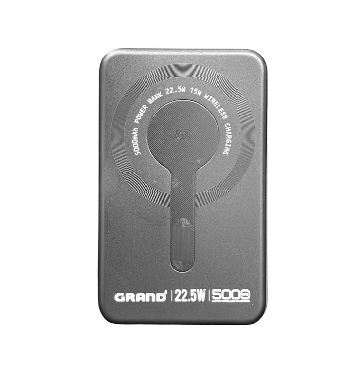 پاوربانک مگ سیف 5.000mAh گرنداسکای مدل GPW-05