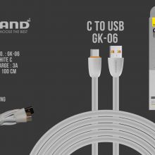 کابل تبدیل USB به لایتینینگ(Iphone) گرنداسکای مدل GK-06 طول 1 متر
